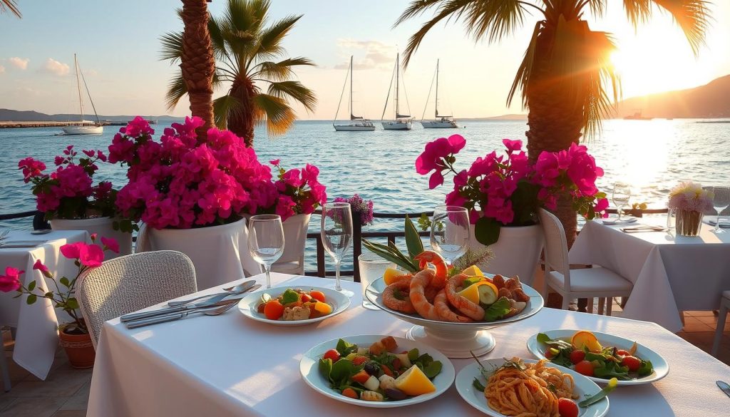 waterfront dining